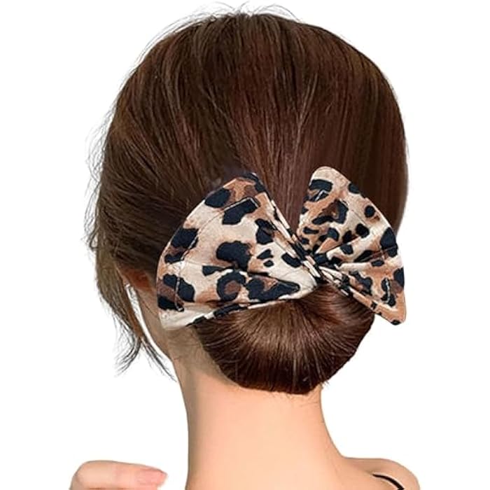 Cloth Hair Bun Wrap - Bun Maker for Hair,Hair Accessories for Women, Multi-Color Cloth Magic Hair Clip, Lazy Hair Curler, Flexible Hairbands Swan-au - Image 1